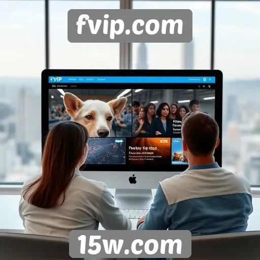 Análise da interface de usuário do fvip.com